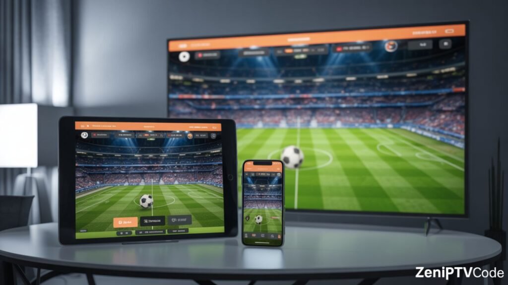 Le foot streaming IPTV accessible sur plusieurs appareils