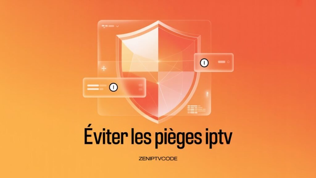 Image simple montrant les signes pour éviter les pièges liés à l’IPTV illégal.