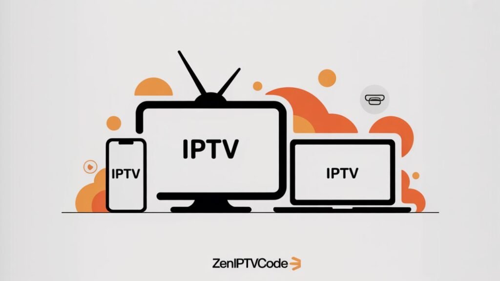 Visuel des appareils compatibles avec l’IPTV Sport.