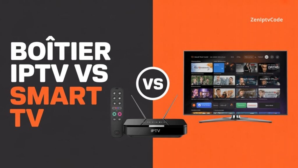 Boîtier IPTV vs Smart TV