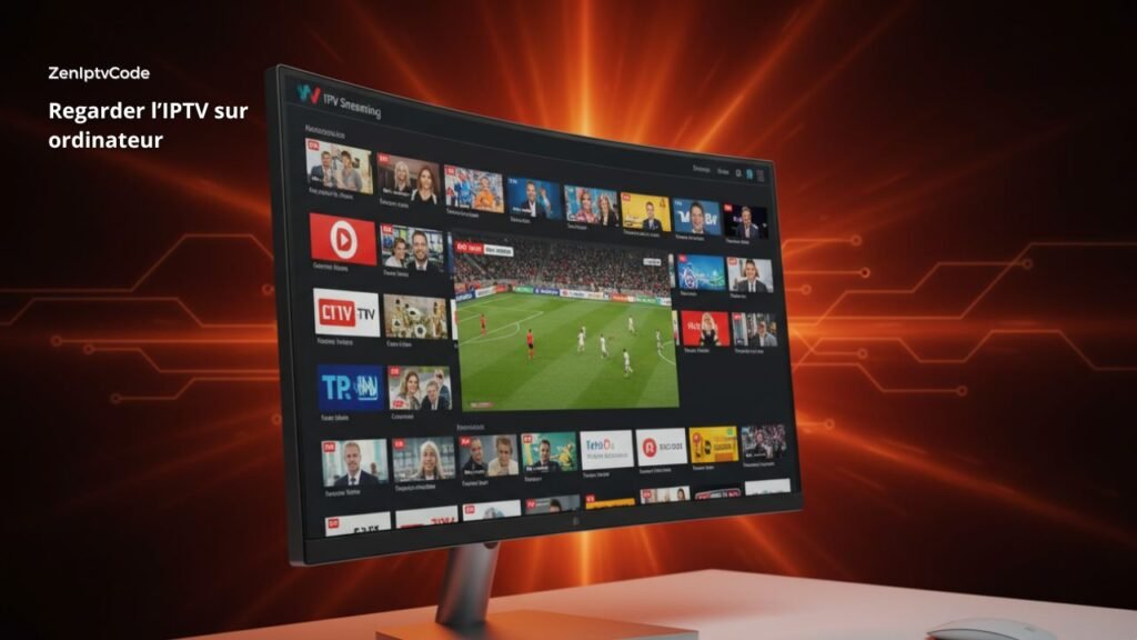 Streaming IPTV sur ordinateur