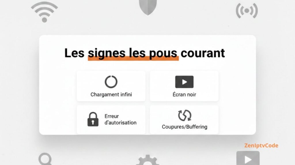 Signes courants quand IPTV Smarters Pro ne fonctionne plus